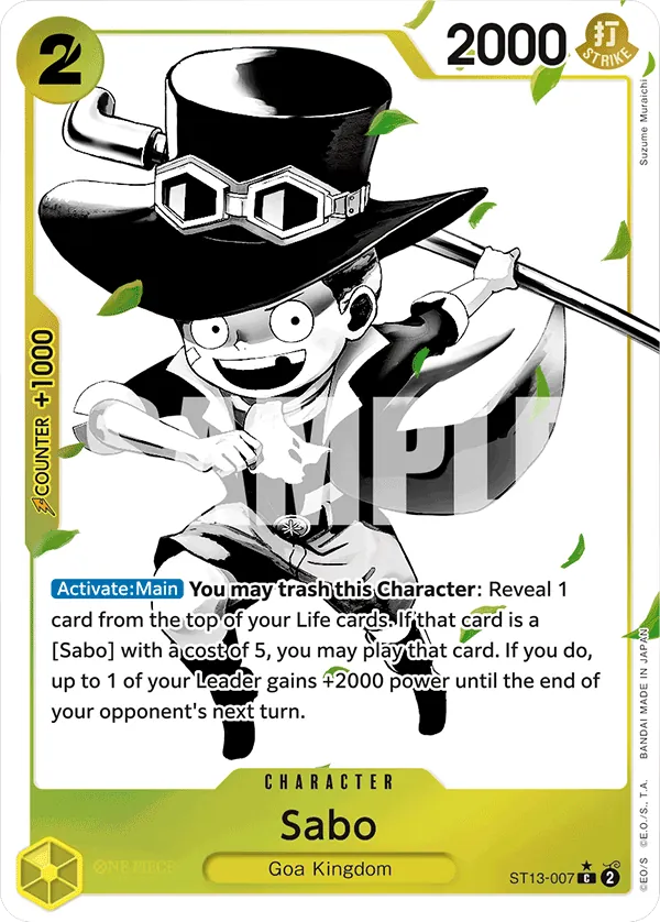 Sabo (Alternate Art)